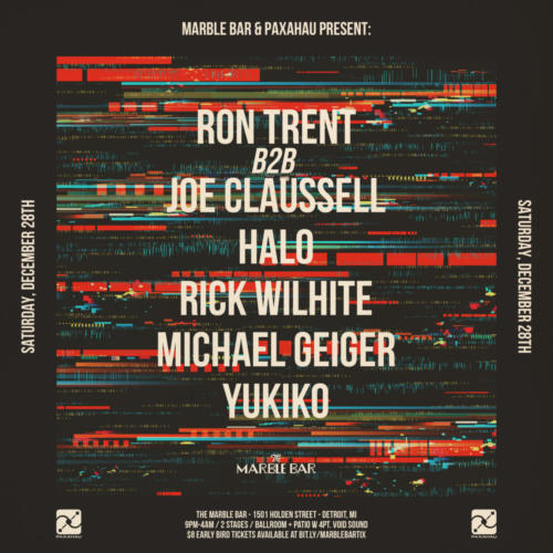 12.28.19 Ron Trent b2b Joe Claussell - Marble Bar