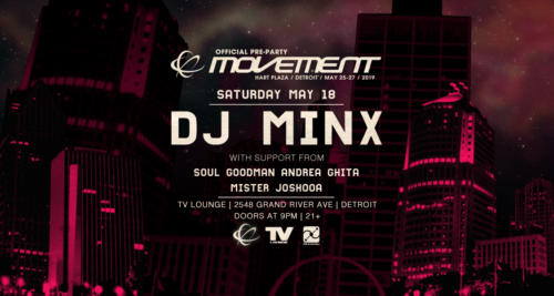 5.18.19 DJ Minx - TV Lounge