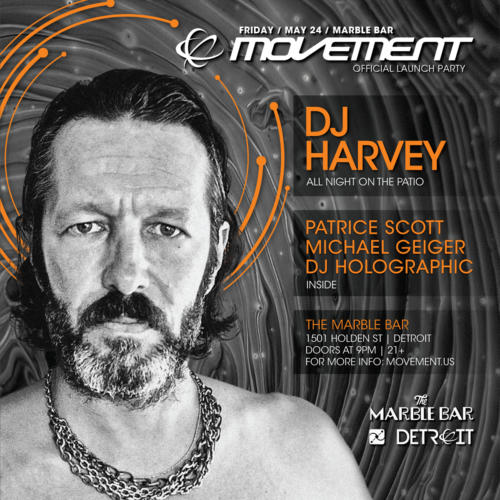 5.24.19 DJ Harvey - Marble Bar