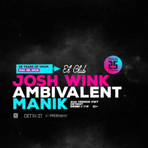 5.26.19 Josh Wink - El Club