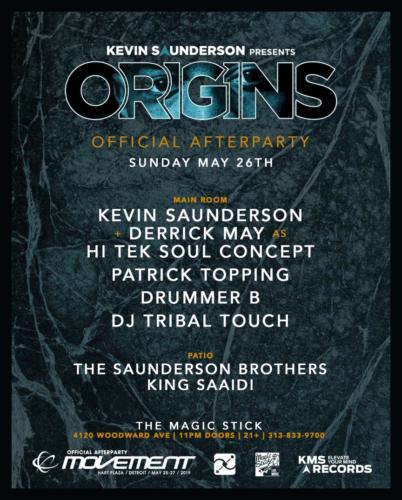 5.26.19 Kevin Saunderson b2b Derrick May - Magic Stick