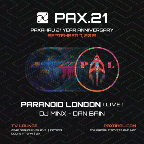 9.7.19 Paranoid London - TV Lounge